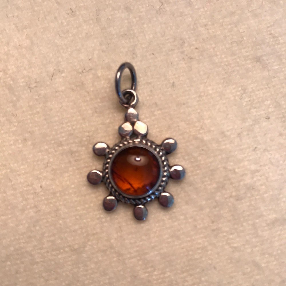 Vintage Amber Pendant